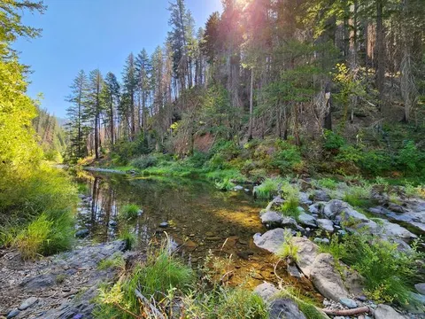 South Umpqua River at Boulder Creek Campground 2