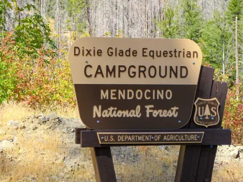 Mendocino National Forest recreation area