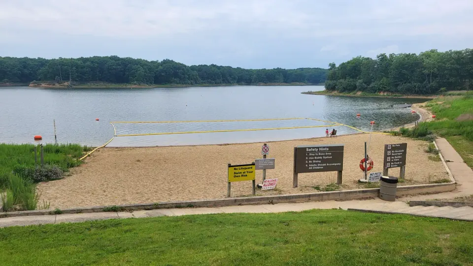 Coon Creek Campground Beach1