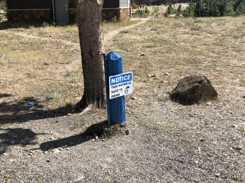 Potable water faucet