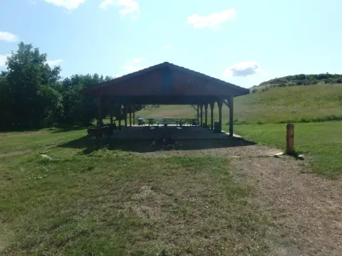Picnic Shelter at Roundup Group and Horse Camp