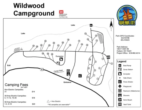 Wildwood Park Map