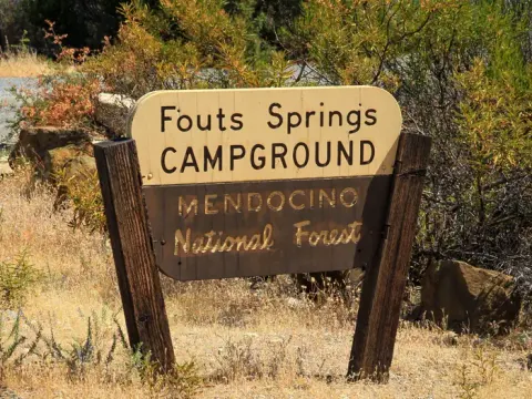 Mendocino National Forest recreation area