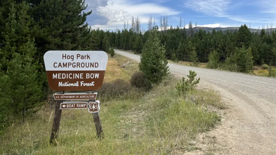 Hog Park Sign 1