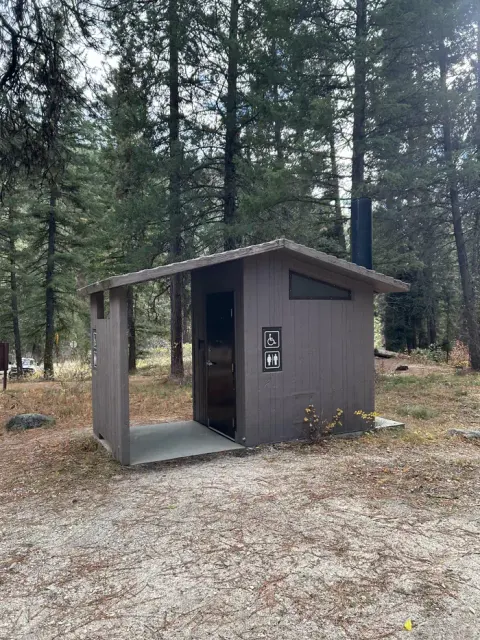 Accessible vault toilet