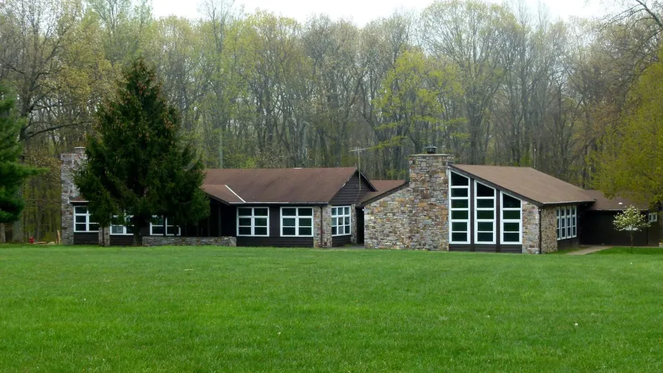 Camp Greentop Recreation Hall and Dining Hall.