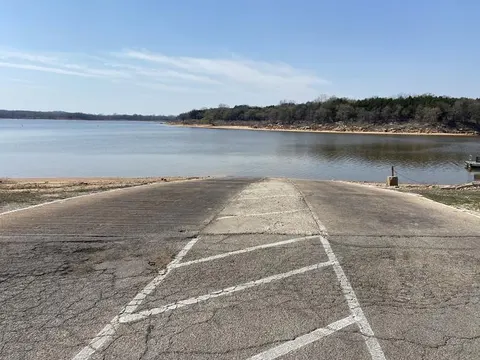A photo of boat ramp at Appalachia Bay