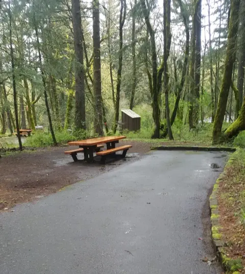 Wyeth campground Site #3
