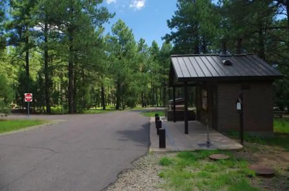 Restrooms at POTATO PATCH CAMPGROUND
