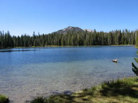 Lassen Volcanic National Park recreation area