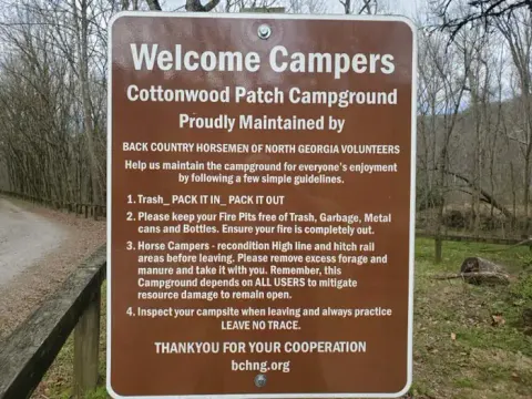 Back Country Horsemen Sign