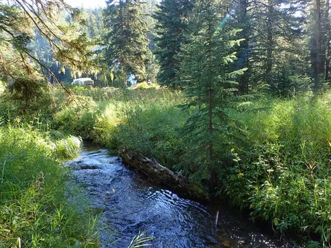 Creek that run through the campground