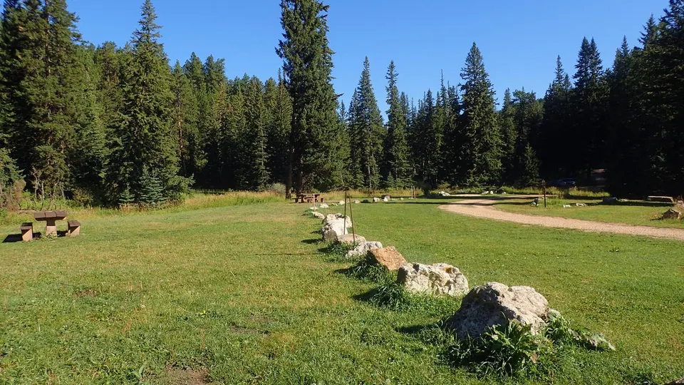 Overview of campground