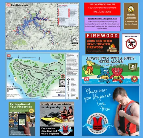 WILLOW GROVE CAMPGROUND BULLETIN BOARD SIDE A