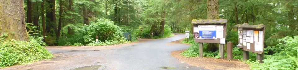 Entrance to Signal Creek Campground