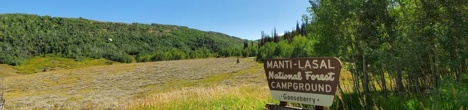 Manti-La Sal National Forest recreation area