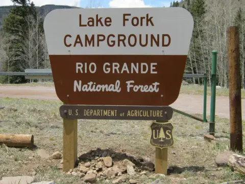 Rio Grande National Forest recreation area