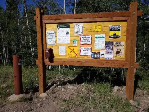 Rio Grande National Forest recreation area