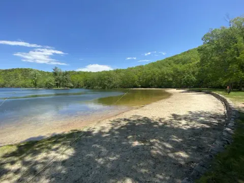 A photo of facility SHERANDO LAKE RECREATION AREA FAMILY CAMPING with Waterfront