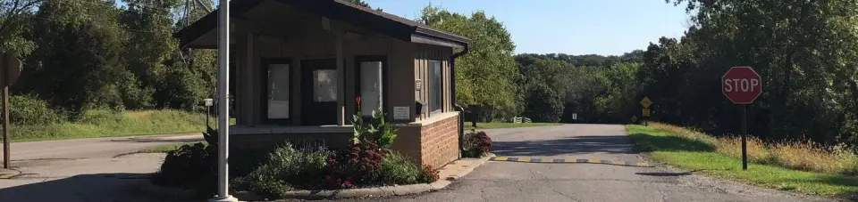 Wallashuck Campground Gate Attendant Booth