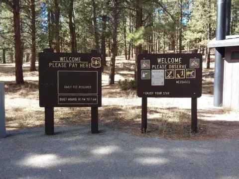 Santa Fe National Forest recreation area