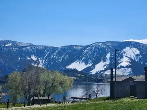 View from Log Gulch in April.