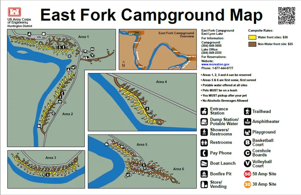2026 Updated Campground Map