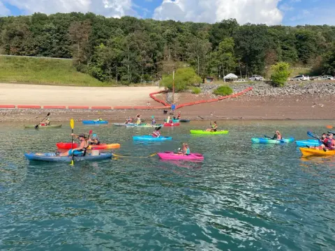 Kayakers