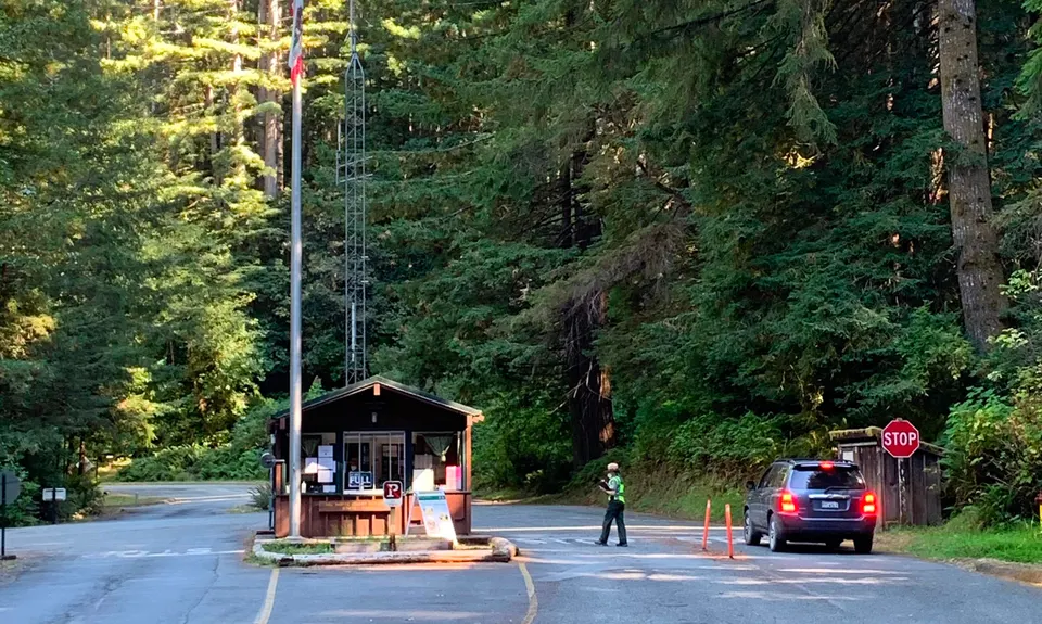 Mill Creek Campground Entrance Kiosk