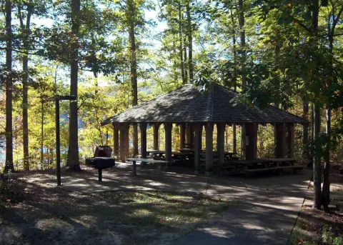 Boat Gunnel Group Campground