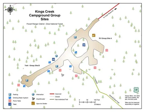 Dixie National Forest recreation area