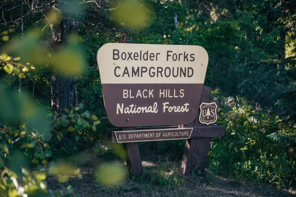 Boxelder Forks Entrance