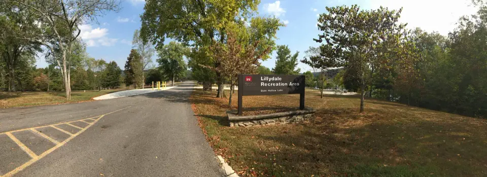 LILLYDALE CAMPGROUND ENTRANCE PANORAMIC