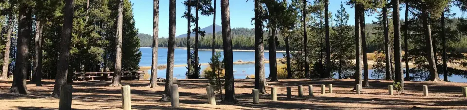 Crescent Lake from Contorta Point Campground