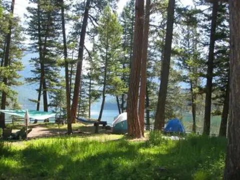 Flathead National Forest recreation area