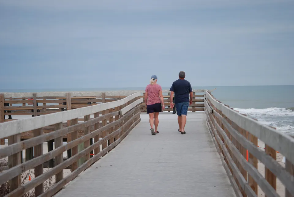Boardwalk from Malaquite Campground