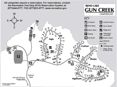 Gun Creek Map