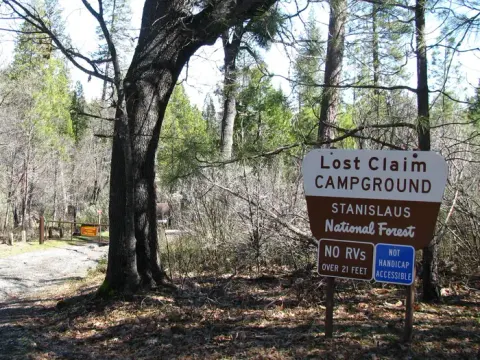 Stanislaus National Forest recreation area