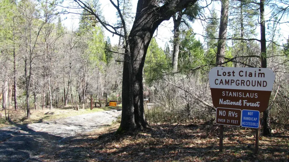 Stanislaus National Forest recreation area