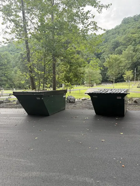 Complimentary Garbage Dump Site for Campers