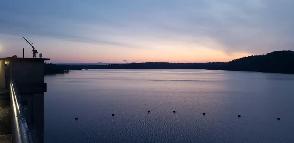 Sunrise at Dierks Lake