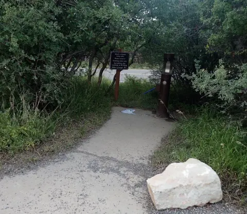 Water spigot available in South Rim Loop B