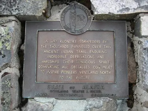 Plaque for "Alaska Centennial 1867-1967"