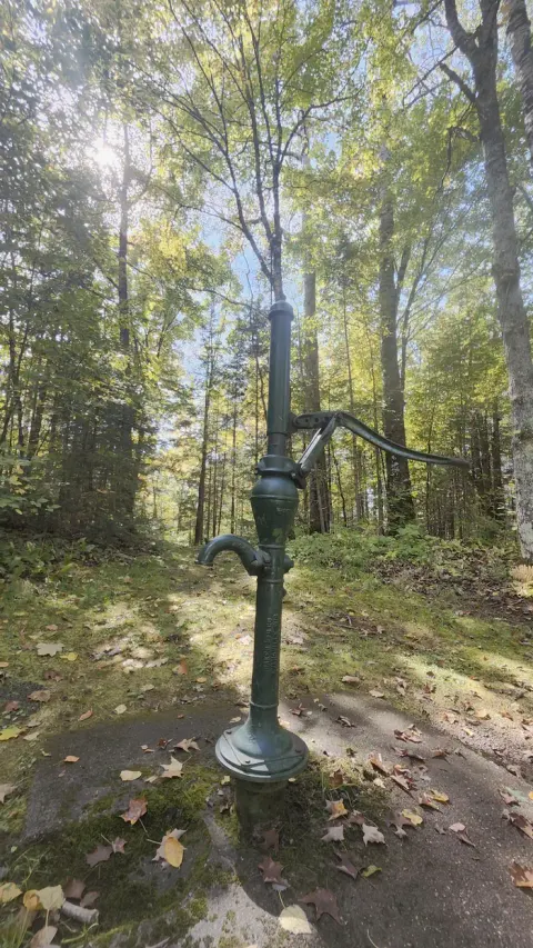 Beaver Lake hand pump