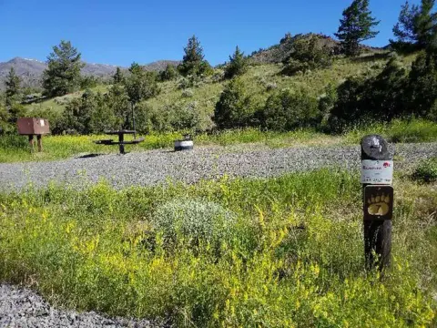 Rex Hale Campground campsite open area