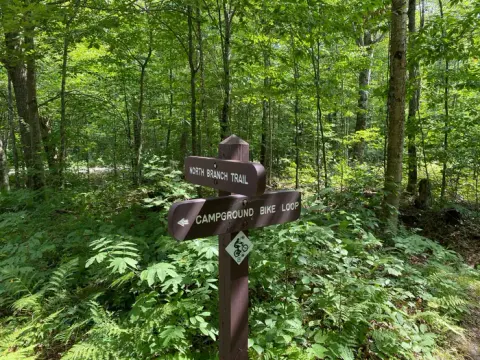 Bike Trail Loop around campground
