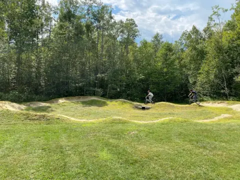 Bike Pump Track at recreation field