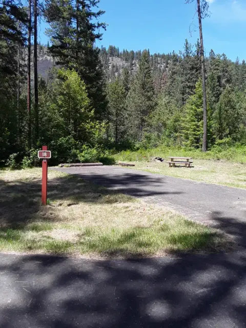 Lolo National Forest recreation area