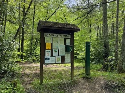 Cranberry River Campsite Pay Station