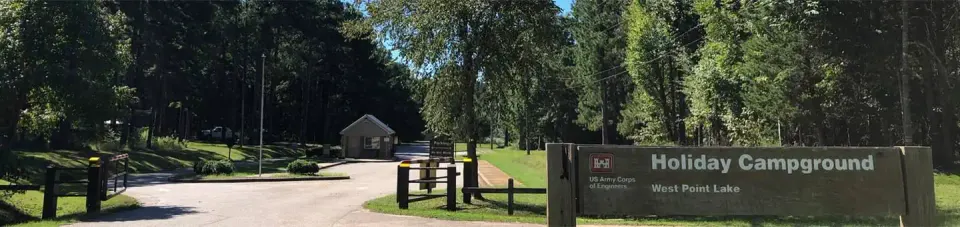 West Point Lake recreation area